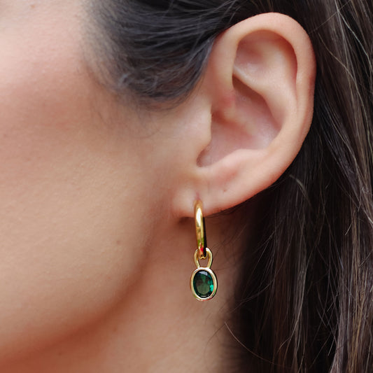 BAYANA Christmas Earrings - Green