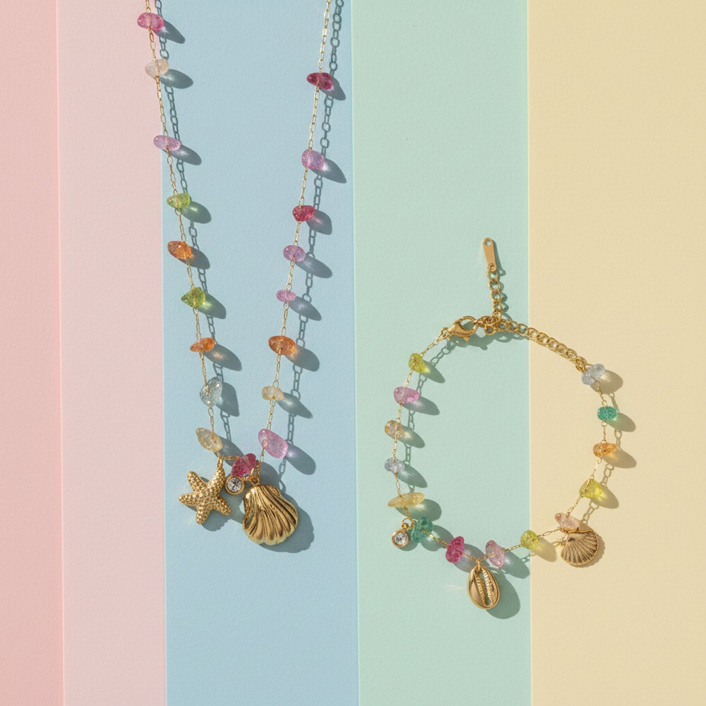 TROPICAL Bundle- Necklace & Bracelet