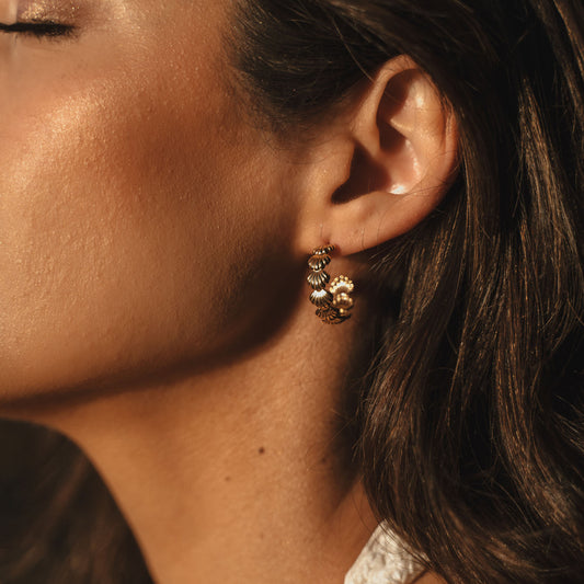 ISLA SHELL Bundle - Earrings & Bracelet