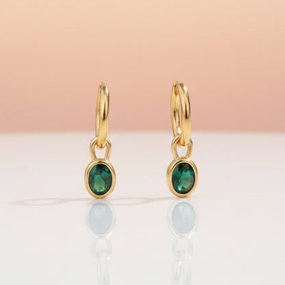 BAYANA Christmas Earrings - Green