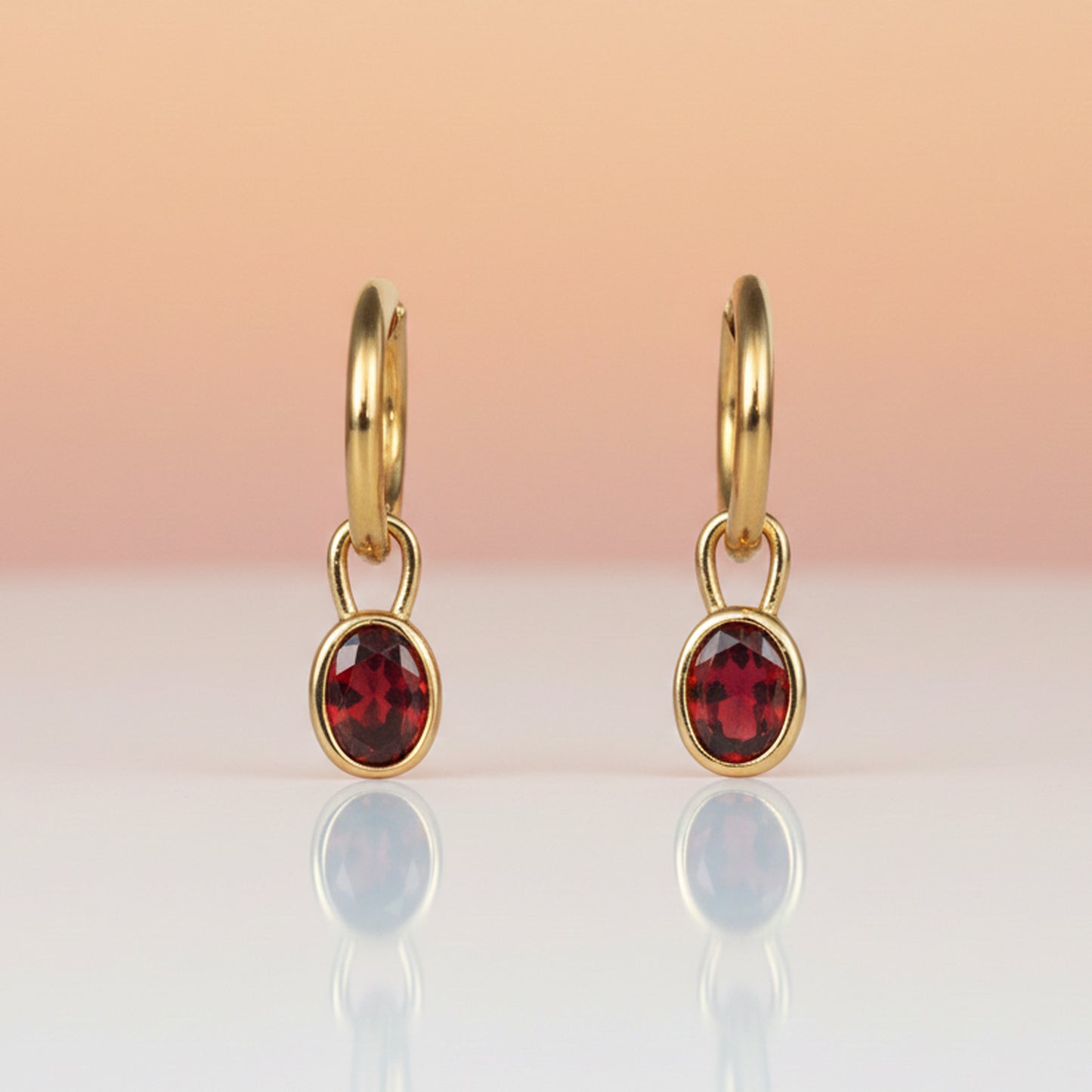BAYANA Christmas Earrings - Red