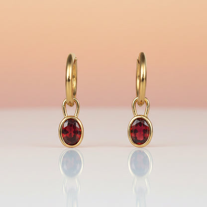 BAYANA Christmas Earrings - Red