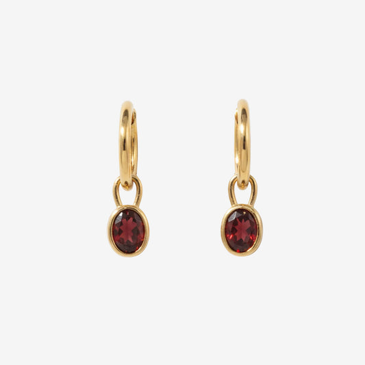BAYANA Christmas Earrings - Red