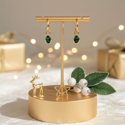 BAYANA Christmas Earrings - Green