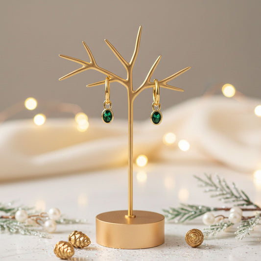 BAYANA Christmas Earrings - Green