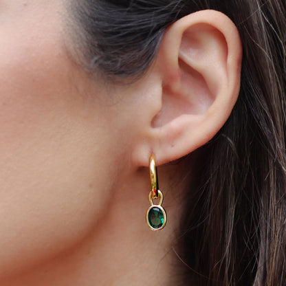 BAYANA Christmas Earrings - Green
