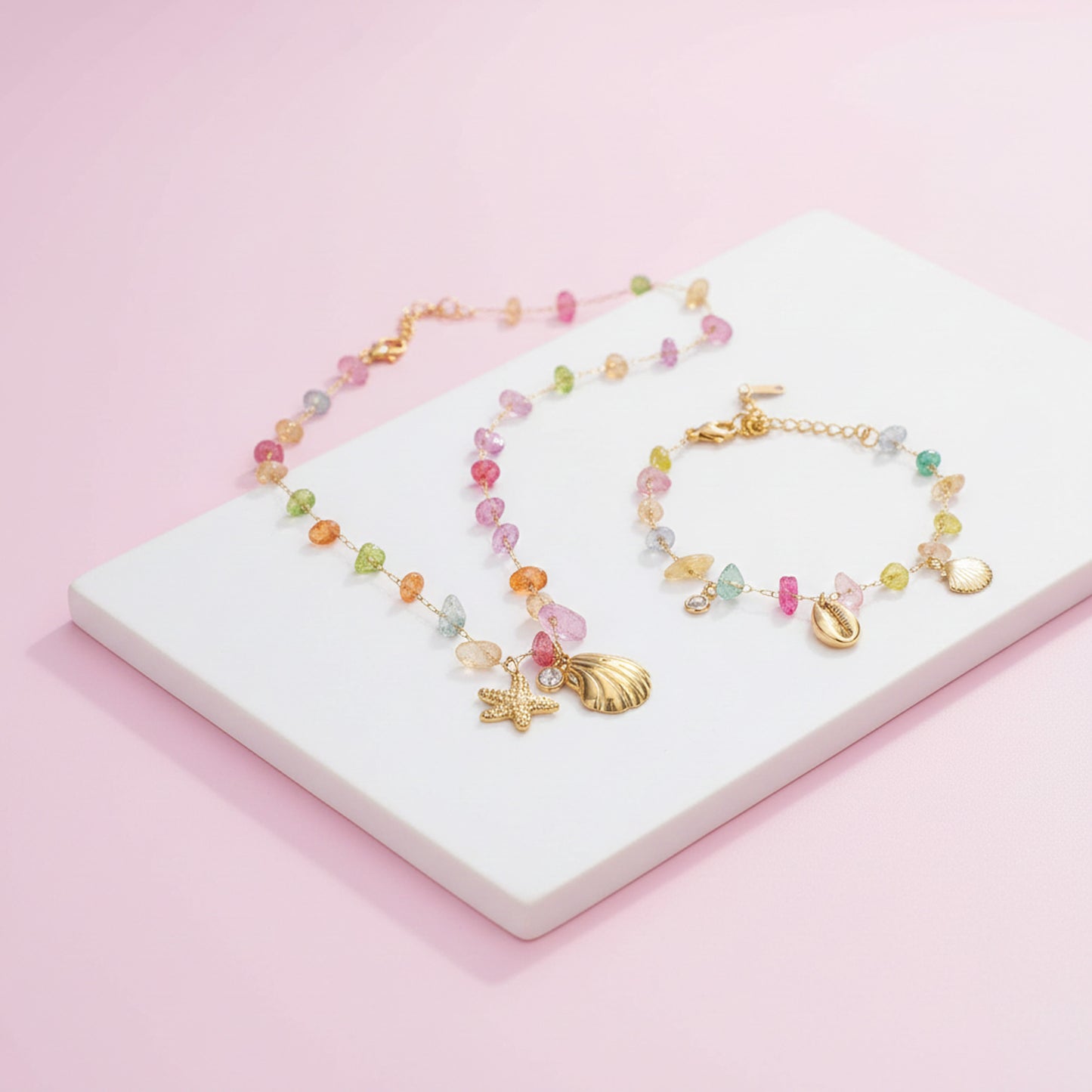 TROPICAL Bundle- Necklace & Bracelet