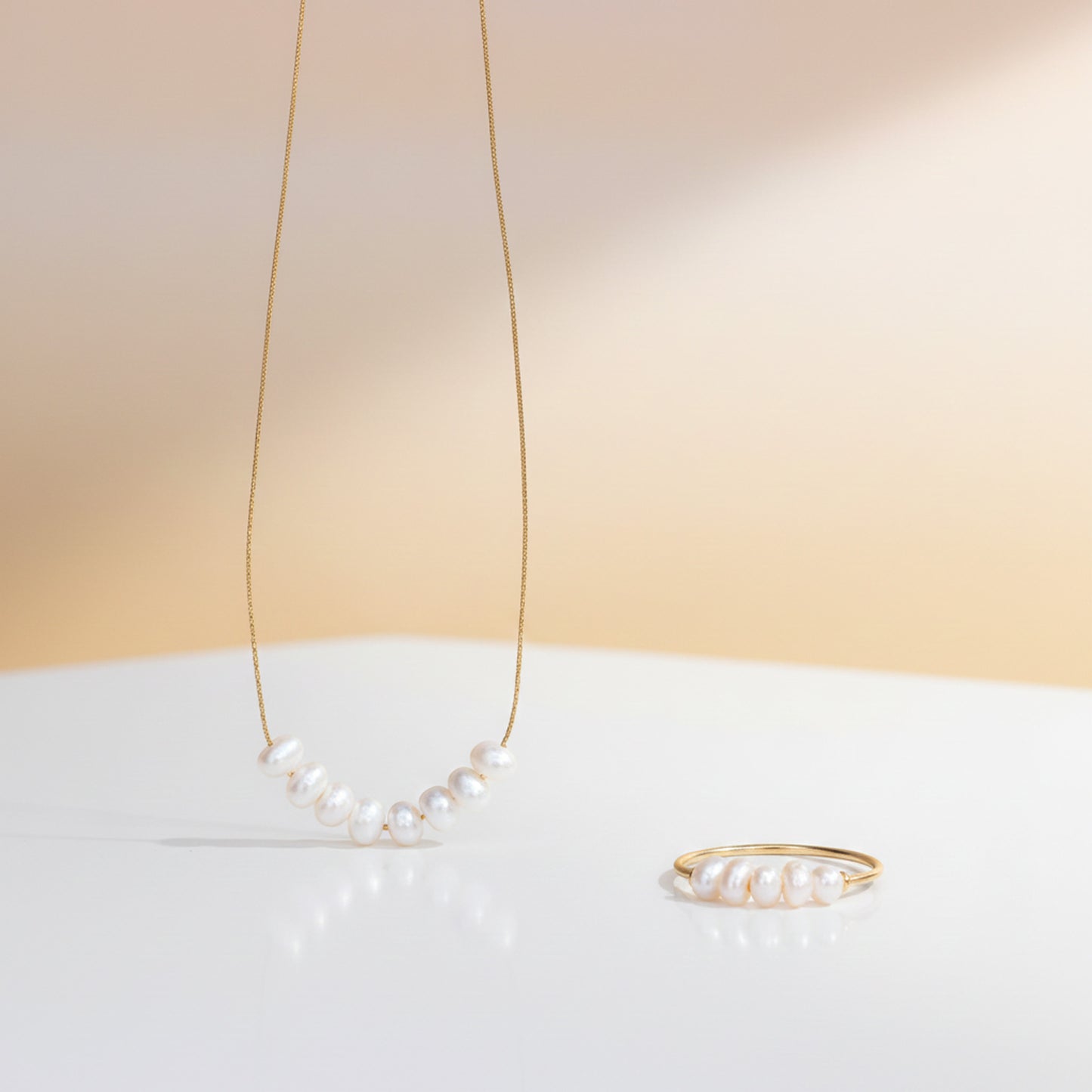 LITTLE PEARL Bundle - Necklace & Ring