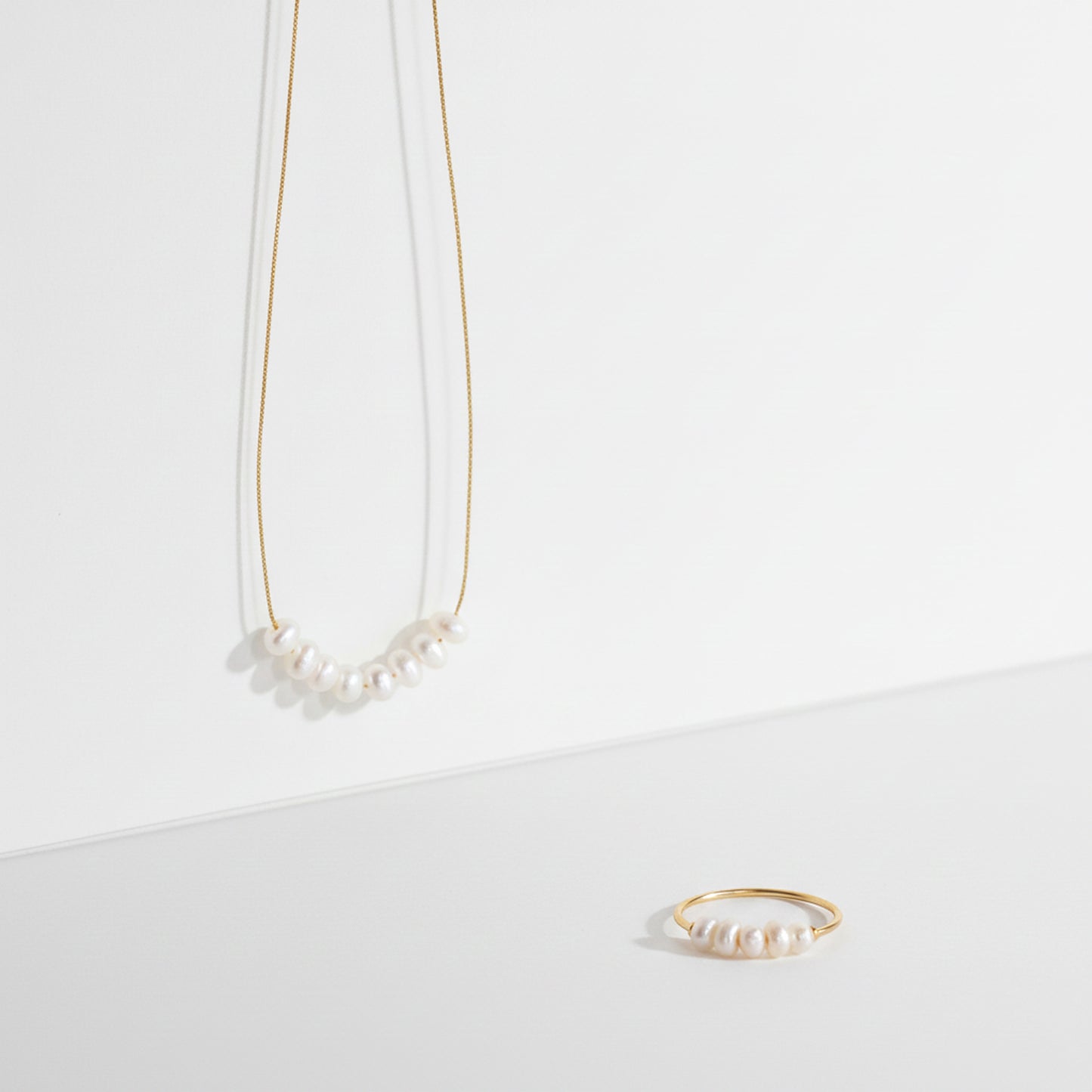 LITTLE PEARL Bundle - Necklace & Ring
