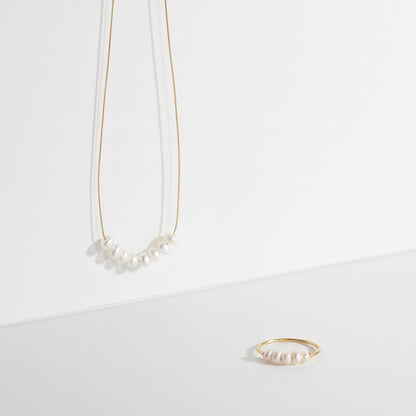 LITTLE PEARL Bundle - Necklace & Ring