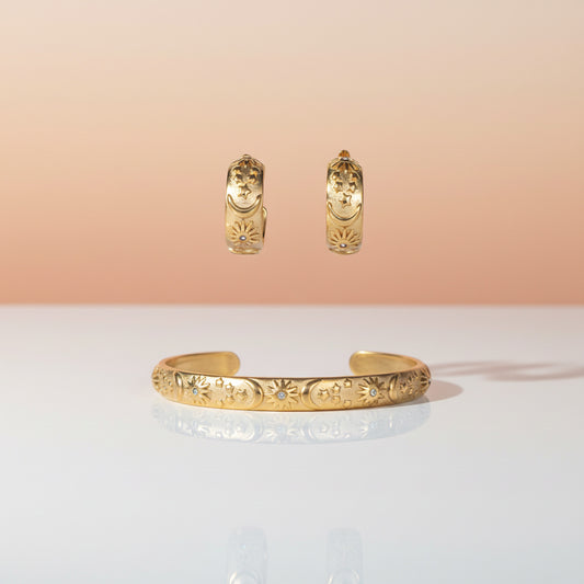 LUNASOL Bundle - Earrings & Bracelet